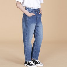 bonumam 兒童Romi錐形直筒牛仔褲