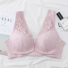 Star 緹花寬肩帶哺乳內衣