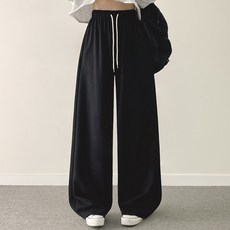 WITHHUILIN 女款經典寬版運動束口褲