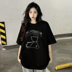 Lemon Soul 女款 Kekke 大尺碼印花短袖T恤