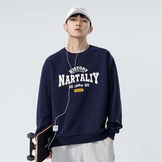 Sunbit 男性摩納哥日常印花休閒大學T