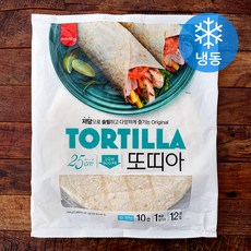 삼립 또띠아 10호 (냉동), 62g, 1개, 12개입