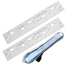 SM D Tech 三星 LED 模塊套組 2 燈 S6 418 x 70 毫米 36W+KS 遠程轉換器多合一, 日光色, 1套