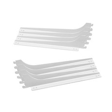 Oville 槽軌 25間距 槽軌支架 白色 左 + 右 套組, 4套