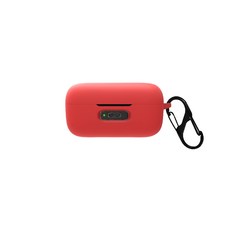 GRAYCO 森海塞爾 Momentum True Wireless 3 專用彩色輕薄保護殼 + 鑰匙圈, 紅色, 1組