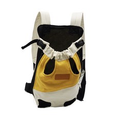 YOU&ME 반려동물 이동가방 아기띠 프론트백, 아이보리, 1개