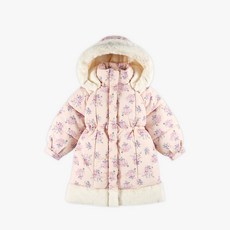 MARi n MORi 女童連帽絨毛外套 Microgel