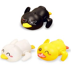 叮咚寵物寵物發條游泳玩具, 鴨子三劍客款, 1組