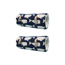 넘나 포근한것 햄스터 기니피그 다람쥐 패턴 둥지 M, 고래, 2개