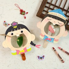 橡子課程 傳統竹鈴遊戲 5入組, 1套, 混合色