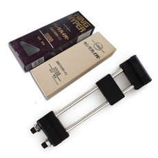 KING Sharpening Stone Hyper 1000 grit + Zeus 橡膠磨石支架套組, 1套