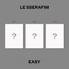 LE SSERAFIM 迷你3輯《EASY》(版本隨機), 1CD