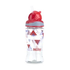 누비 트라이탄 티티 키즈 1288 빨대컵, 360ml, 1개, 삼각별빛