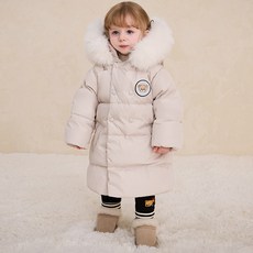 milkmile 兒童玩具熊鵝絨雙層外套