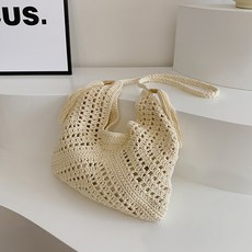 SORIDAL Charody 針織編織輕便休閒單肩環保沙灘包