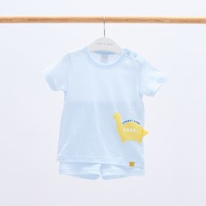 cubynmom 幼兒透氣Naison短袖內衣上下套裝