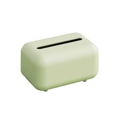 塑膠家用面紙盒, 綠色, 1個