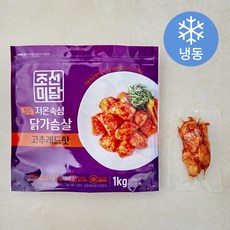 조선미담 저온숙성 닭가슴살 고추레드핫 (냉동), 100g, 1개, 10개입