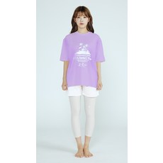 soleil 女款 Island Summer 寬鬆版型修身防磨衣短袖上衣