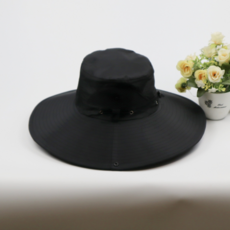 LIVING POCKET 簡便防水帽, 黑色, 1個