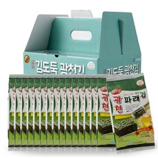 김도둑 광천 파래 도시락김 4g x 16p, 64g, 1세트