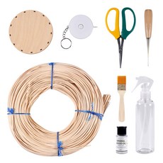 Digiwood 優質藤編入門套組 藤芯 2mm 250g 組, 1套, 混合顏色