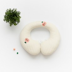 moms nature 嬰幼兒用100支紗絎縫刺繡護頸枕, 莫娜