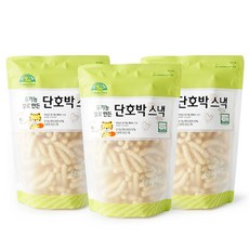 오가닉스토리 유기농 쌀로 만든 단호박 스낵, 70g, 3개