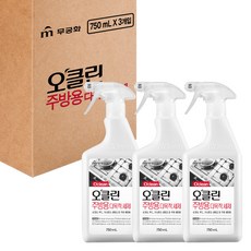 O'clean 廚房多用途清潔劑, 750毫升, 3個