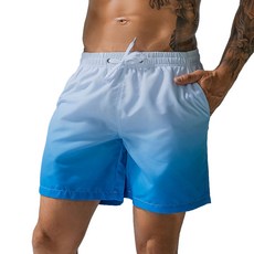 NAYA STYLE 男款沙灘短褲+專用收納袋組 FZ-194-2PU