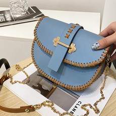 Damadama DIY居家系列皮革工藝包組 第三款, 藍色, 1套