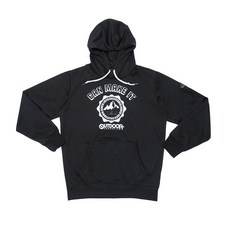 OUTDOOR PRODUCTS 山峰圖印花連帽大學T ODC6252EBKXL