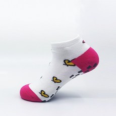 NEWTOP LADY TRIPLE HEART 高爾夫襪 基本款 2雙, 白色