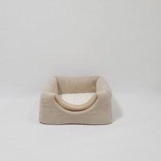 고양이 숨숨집 방석 쿠션, 베이지, 1개