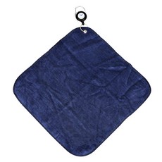 soonZAM 簡單彩色高爾夫毛巾, 海軍