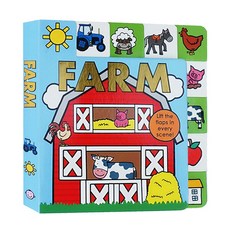 Lift-the-Flap Tab : Farm, Priddy Books
