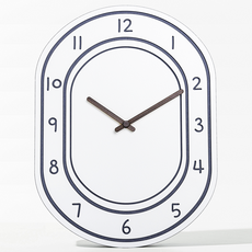 Marchenmond Cozy 大型靜音掛鐘, 白色