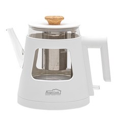 엔젤쿡 미니멀 유리 포트 1L, ACPOT-1100WH