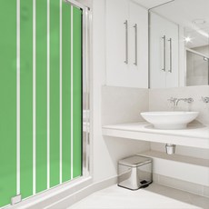 Design Supul 無膠靜電淋浴窗貼 北歐風格 CNSW08, 混色