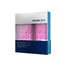파인피아 삼성 노트북 Pen NT931QBE / NT930QBV 시리즈용 마카롱 문자키스킨, 핑크, 1개