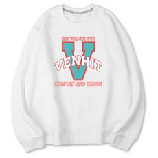 VENHIT Logo印花寬鬆棉質長袖上衣