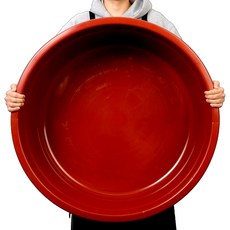 Living Family 紅色塑膠深盆, 1個