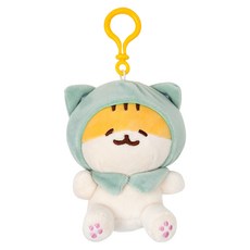 柔軟麻糬倉鼠鑰匙圈, 1個, 拉米綠