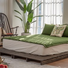 夏季透氣可烘乾薄墊, 萊姆綠