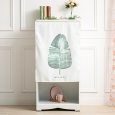 JSMOM 簡易魔鬼氈遮光迷你窗簾, 04.天堂鳥葉