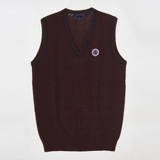 GYOBOKMALL 兒童海軍線方格紋校服馬甲