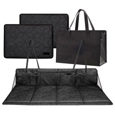 Breeze Moon 第二代 車宿延伸板 + 縫隙板 2件組 中款, 黑色, 通用