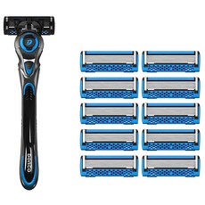 多樂可 DORCO PACE 7 II Fresh 刮鬍刀組, 1組, 剃須刀 + 剃須刀刀片 11p