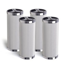 手把世界鋁製家具腳輪 A 120mm 4入, 銀