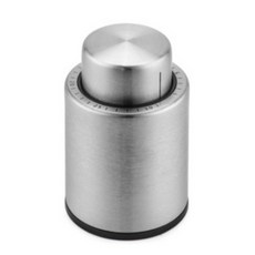 抽真空保鮮密封塞/紅酒塞, 不鏽鋼色, 1個